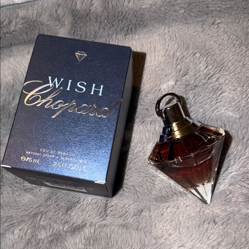 Chopard Wish Fragrance with Elegant Blue Box
